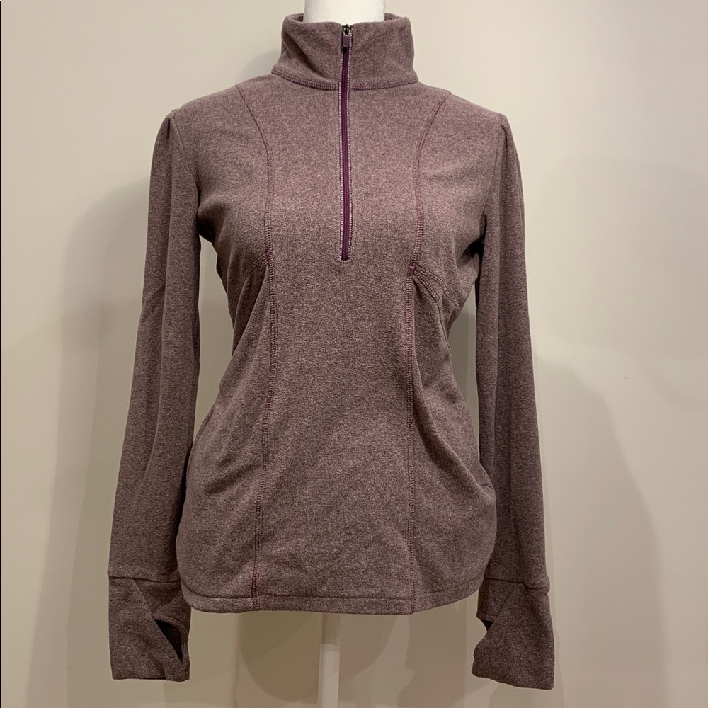 Athleta 1/2 zip fleece jacket